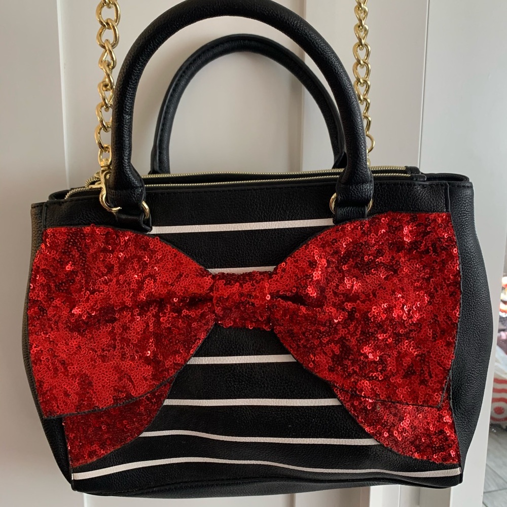 Betsy Johnson bow bag